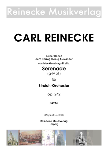 Reinecke: Serenade für Streichorchester op. 242, Partitur