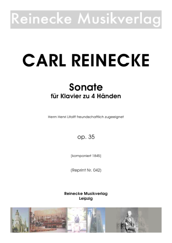 Reinecke: Sonate für Klavier zu 4 Händen op. 35