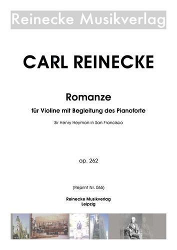Reinecke: Romanze für Violine mit Begleitung des Pianoforte op. 262